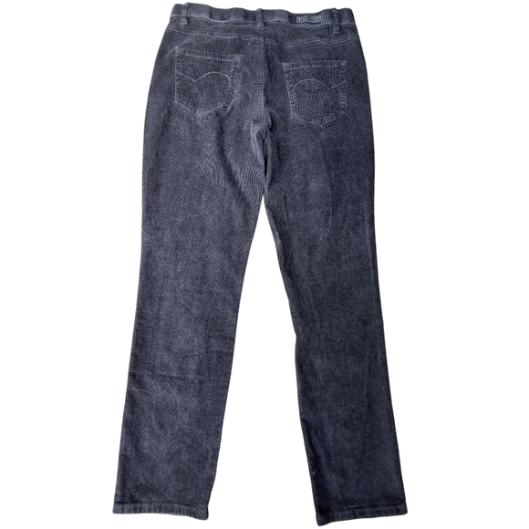 Simon Chang Black Straight Leg Jeans Timeless Style - Picture 4 of 7